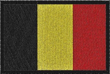 Nášivka Belgická vlajka