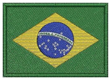 Nášivka Brazilská vlajka