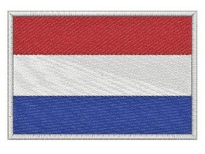 Nášivka Nizozemská vlajka | 6 x 4 cm, 7,5 x 5 cm