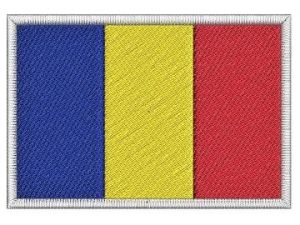 Nášivka Rumunská vlajka | 6 x 4 cm, 7,5 x 5 cm