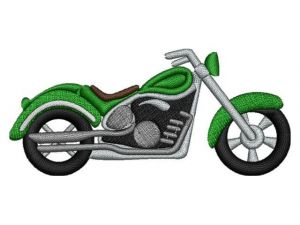 motorka zelená