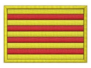 Nášivka Katalánská vlajka