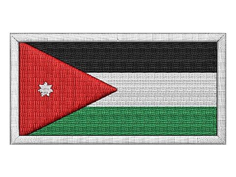 nášivka Jordánská vlajka