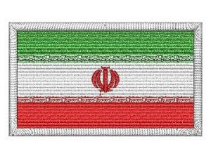 nášivka Iránská vlajka