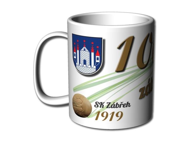 Hrnek 100 let zábřežského fotbalu