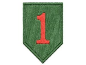Nášivka 1st US Infantry Division