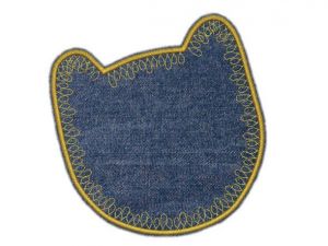 Textilní záplata Kočka | Nášivka, Nažehlovačka