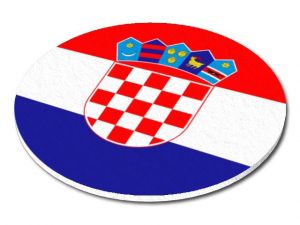 Filcový podtácek Chorvatsko