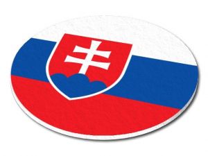 Filcový podtácek Slovensko