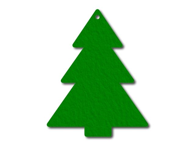vánoční strom filcový