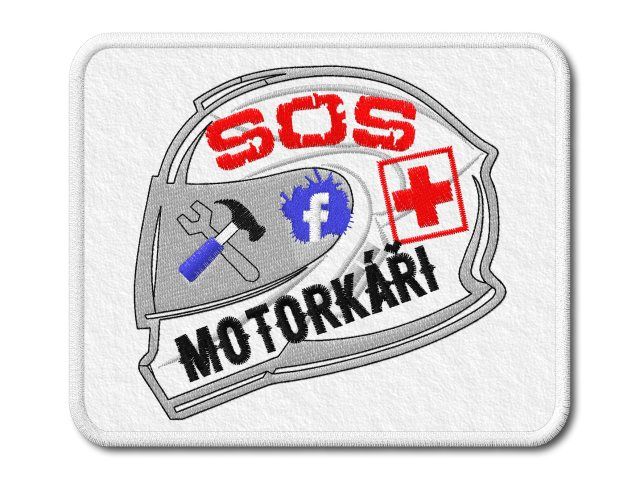 Nášivka SOS Motorkáři