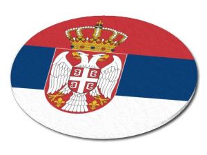 Filcový podtácek Srbsko