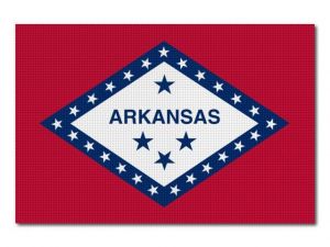 Vlajka Arkansas