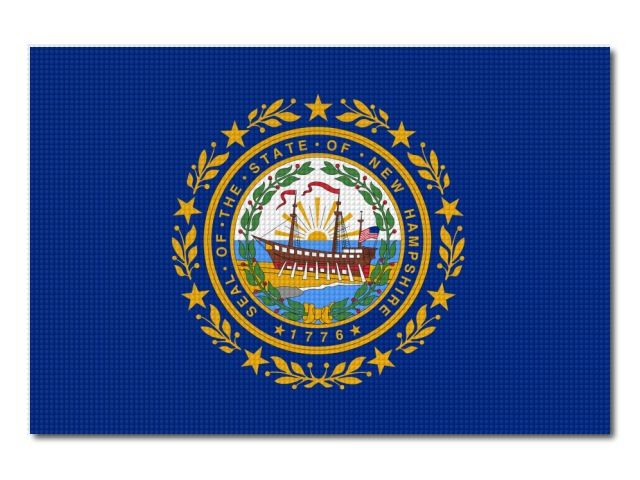 Vlajka New_Hampshire
