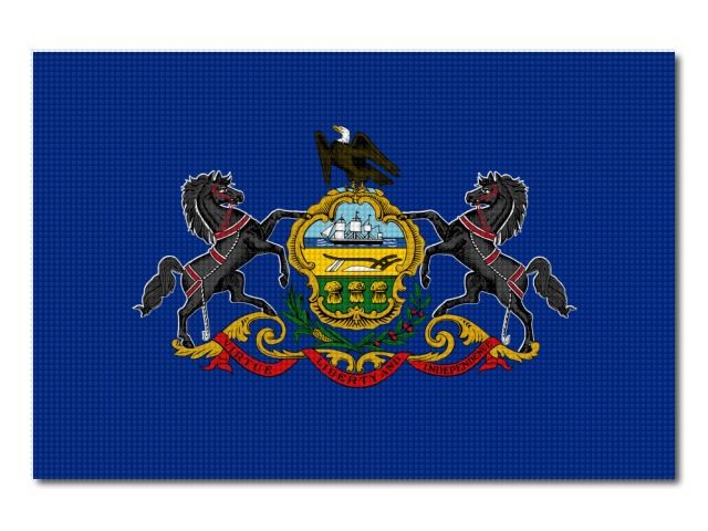 Vlajka Pensylvanie