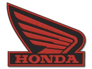 Nášivka Honda křídlo zrcadlová velká