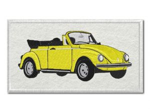 Nášivka VW brouk žlutá