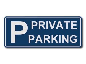 Piktogram Privat Parking