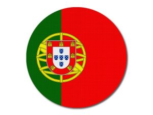Portugalská vlajka kulatá