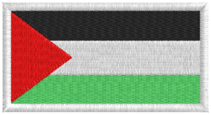 Nášivka Palestinská vlajka