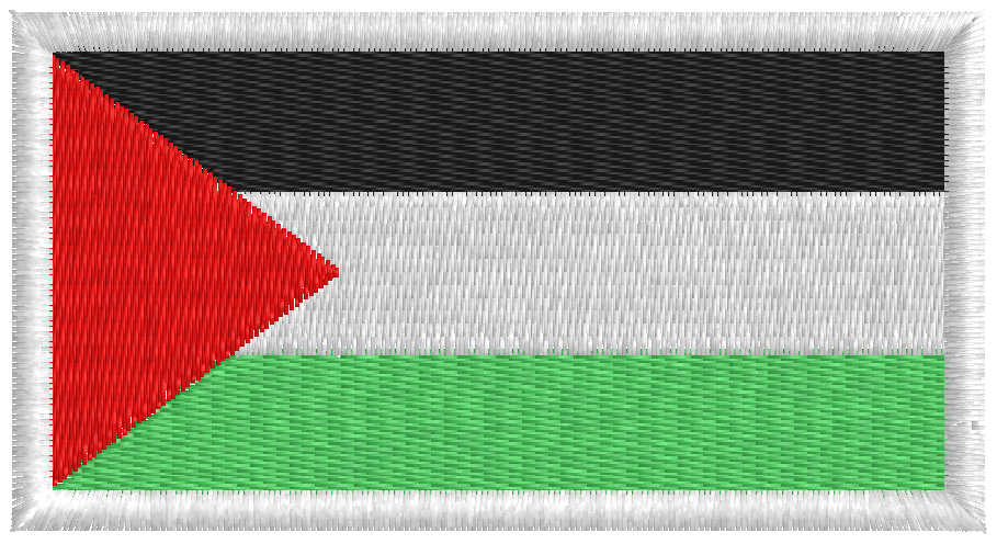 Nášivka Palestinská vlajka