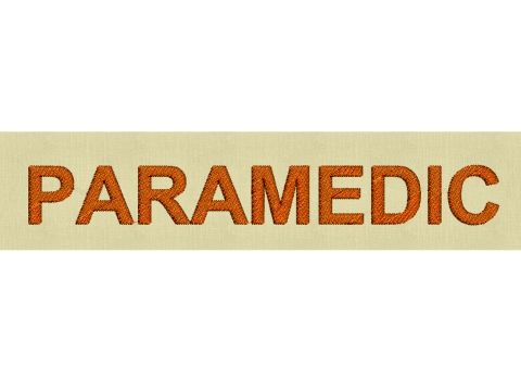 Výšivka Paramedic