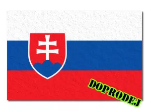 Slovenská vlaječka - filc - doprodej