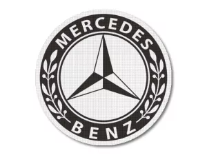 Nažehlovačka Mercedes Benz bw