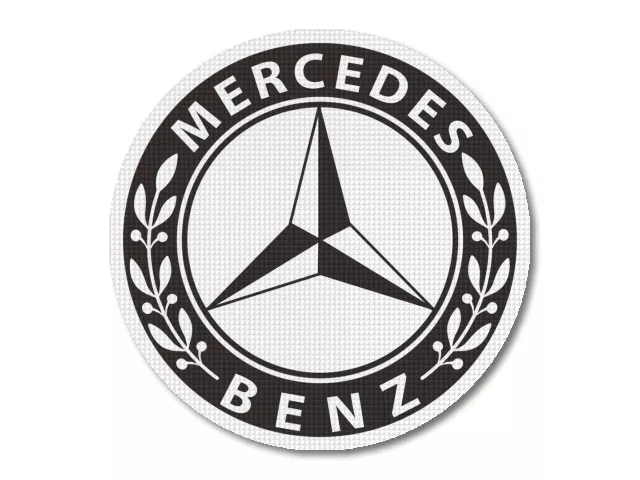 Nažehlovačka Mercedes Benz bw