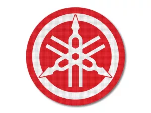 Nažehlovačka Yamaha red