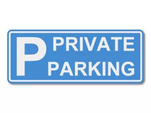 Piktogram Privat Parking