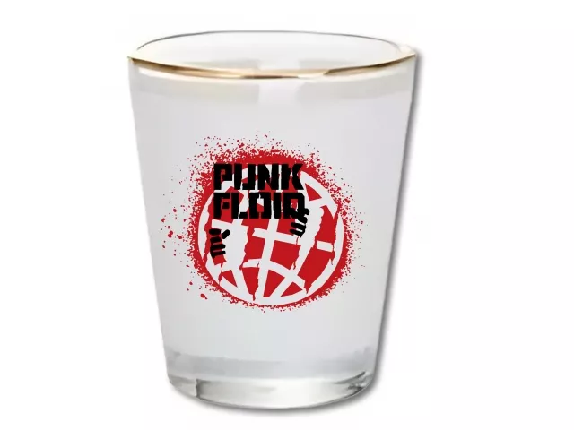 Štamprle Punk Floid zlacená