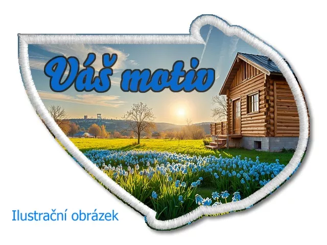 Tvarová nášivka s Vaším motivem
