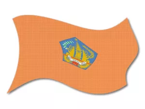 Vlajka Bali vlající