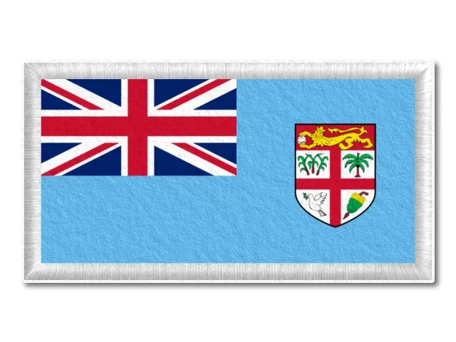 Vlajka Fidži tištěná nášivka