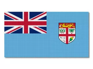 Vlajka Fidži tištěná