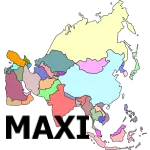 Asijské vlajky MAXI