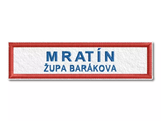 Nášivka Mratín