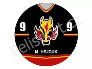Potisk Calgary Flames Calgary Flames verze 1 tmavá