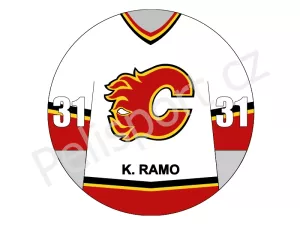 Potisk Calgary Flames Calgary Flames verze 2 světlá