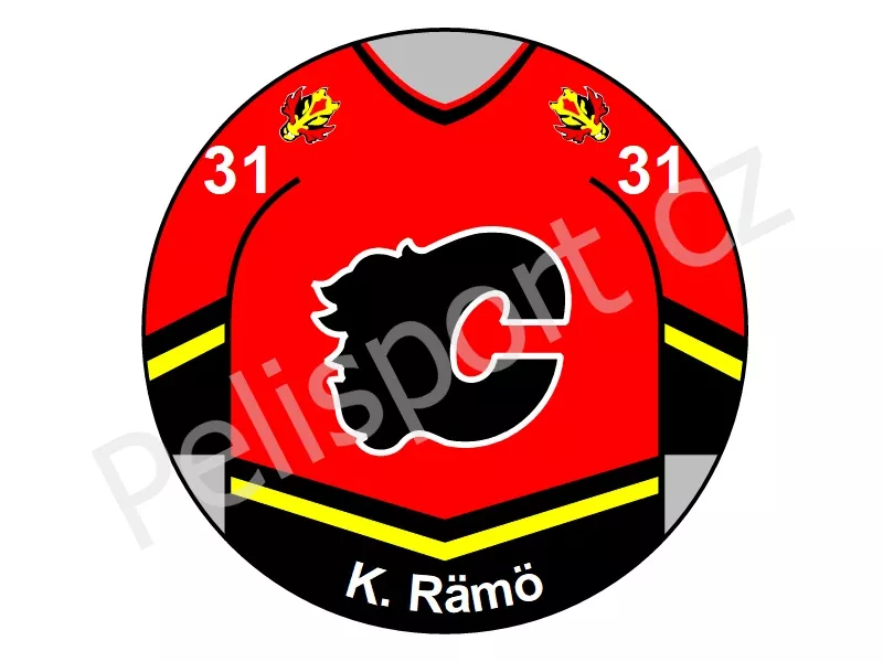  Calgary Flames verze 3 červená