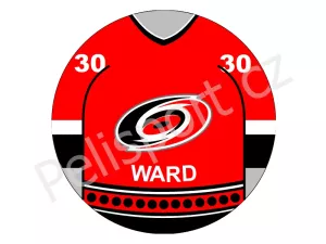 Potisk Carolina Hurricanes Carolina Hurricanes verze 3 tmavá