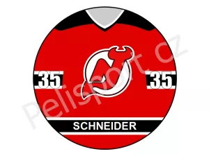 Potisk New Jersey Devils New Jersey Devils verze 1 tmavá