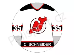 Potisk New Jersey Devils New Jersey Devils verze 2 světlá