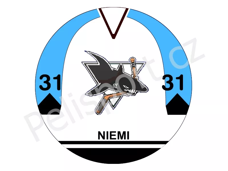 San Jose Sharks verze 1 světlá