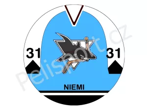 San Jose Sharks verze 1 tmavá