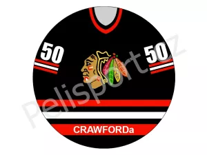 Chicago Blackhawks verze 1 tmavá