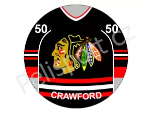 Chicago Blackhawks verze 3 tmavá