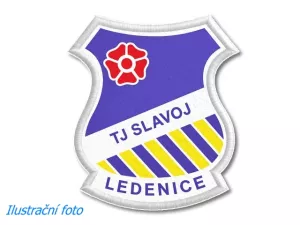 Nášivka TJ Slavoj Ledenice vyrobená na zakázku
