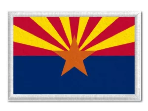 Vlajka Arizony tištěná nášivka